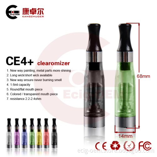 E-Cigarette EGO CE4 Clearomizer CE&RoHS